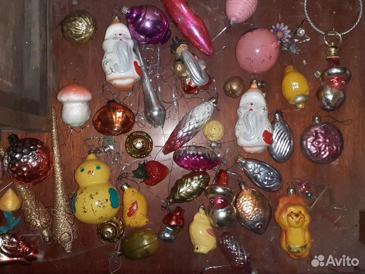 Игрушки ёлочные СССР ретро винтаж обмен доставка