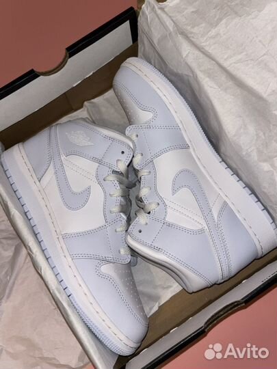 Кроссовки Jordan 1 Mid Cobalt Bliss