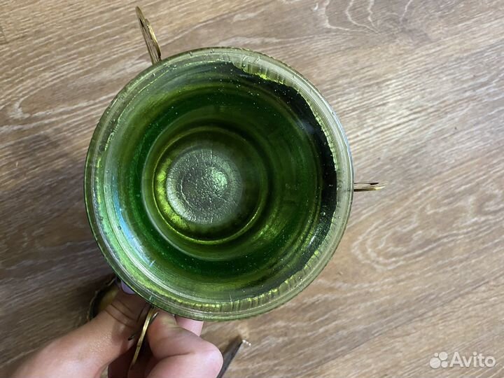 Церковная лампада 19 века большая