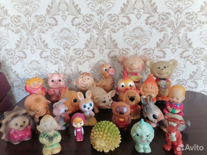 Резиновые игрушки