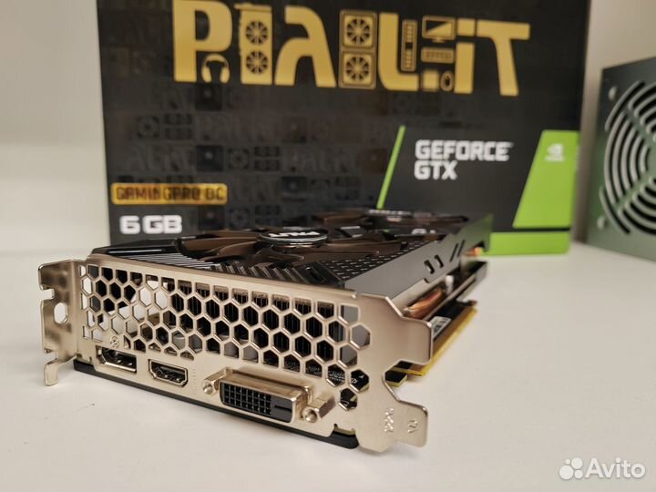 GTX 1660 super GamingPro в отличном состоянии