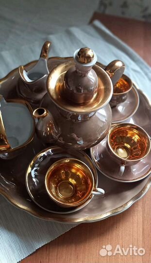 Сервиз кофейный СССР винтаж, Коростень