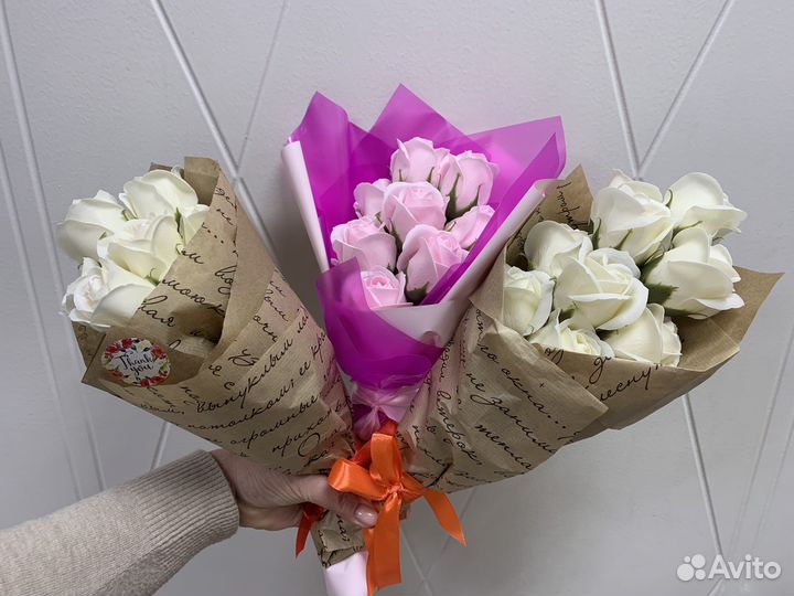 Продам букеты и композиции из мыльных роз
