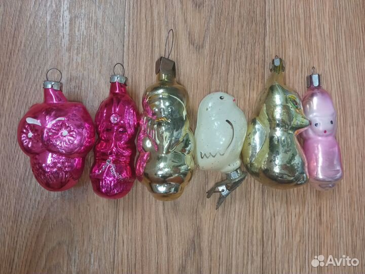 Ёлочные игрушки СССР
