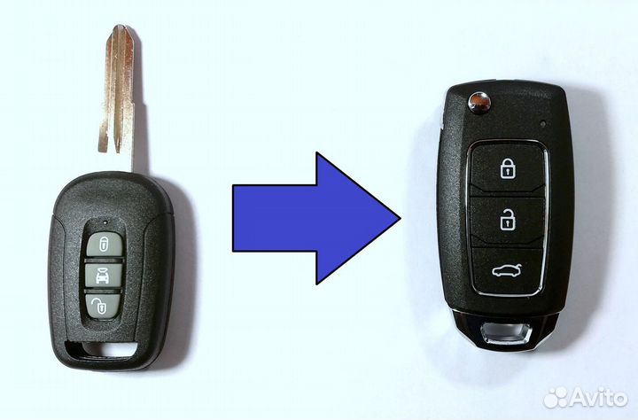 Ключ Шевроле Каптива Chevrolet Captiva Opel Antara