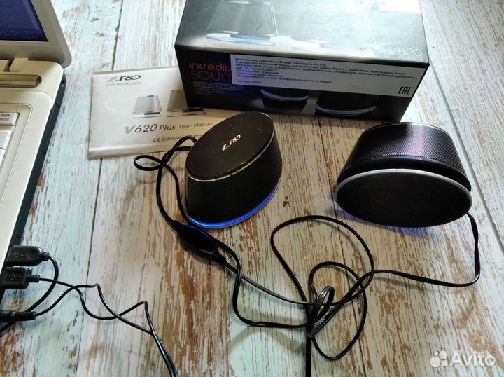 Колонка 2.0 F&D v620 plus