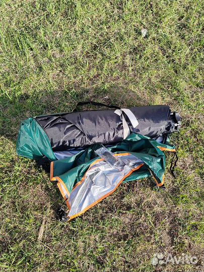 Палатка автоматическая + навес 210х210хh145