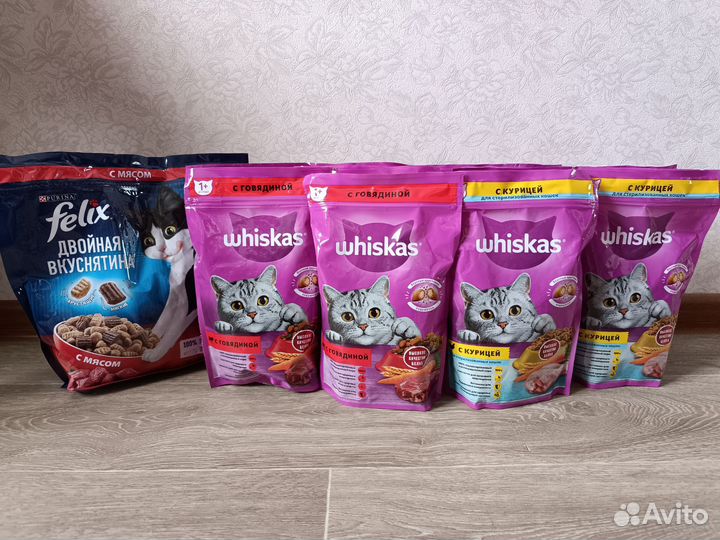 Сухой корм для кошек