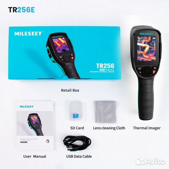 Mileseey Тепловизор 256х192 новый, русский язык