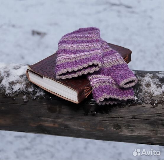 Митенки пёстрые