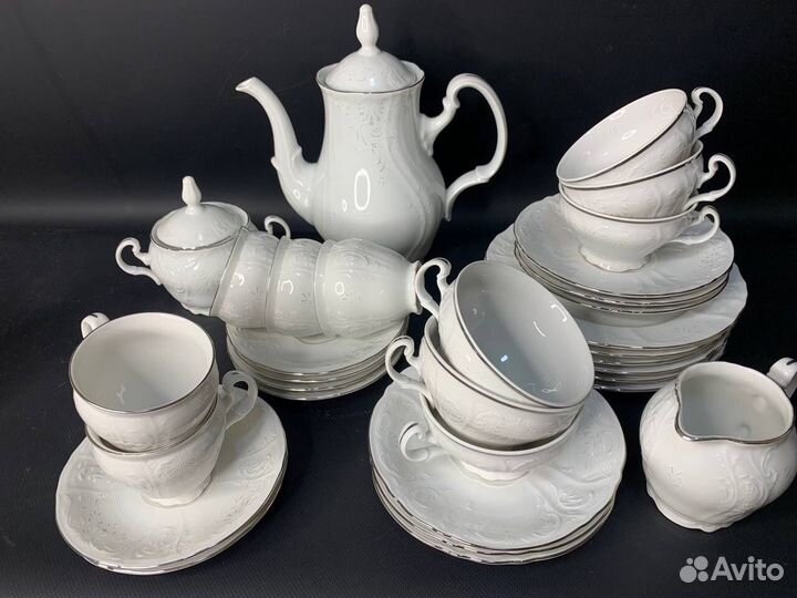 Сервиз чайный и кофейный Bernadotte Чехия 32предм