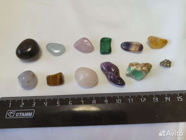 Коллекция из 50 минералов