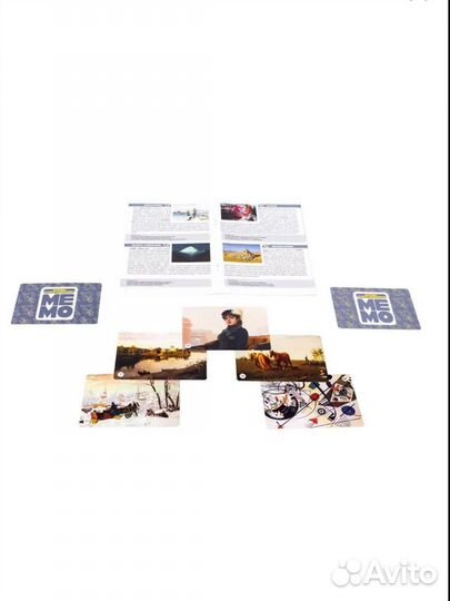 Настольная игра мемо 