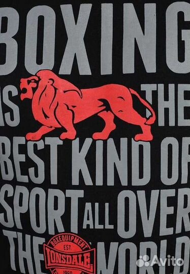 Футболка Lonsdale MTS008 цв. черный