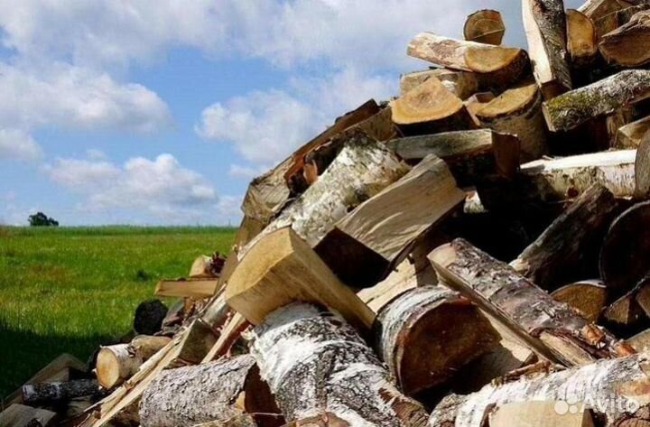 Дрова березовые колотые
