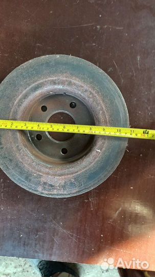 Диск тормозной. Задний. Форд. Торнео Коннект