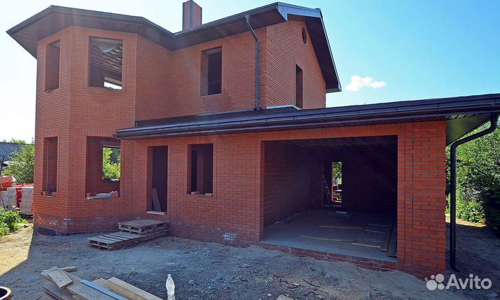 Строительство домов, кровля, навесы,заборы,отделка