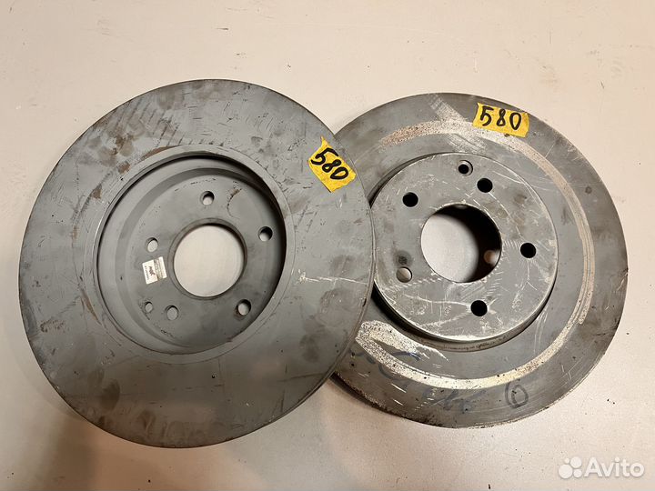 Диск тормозной задний mercedes benz A140/160 W176