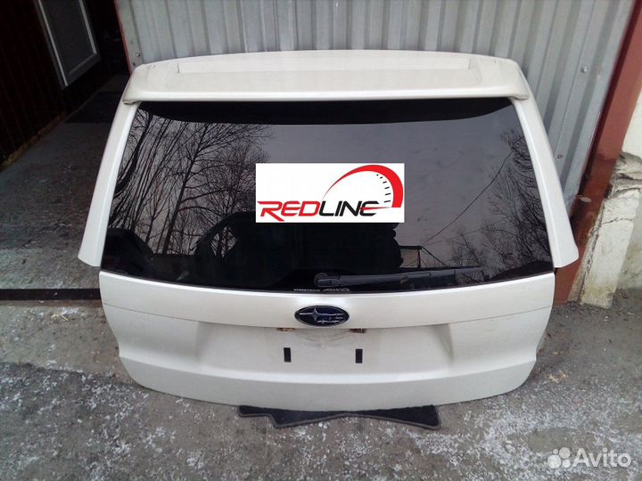 Крышка багажника Subaru Forester SH5 белая
