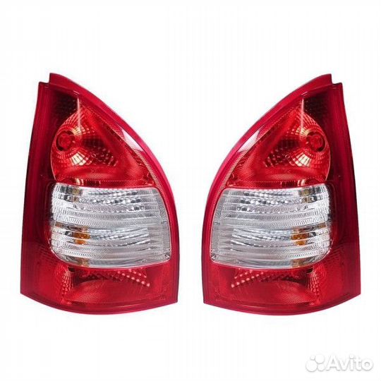 Корпус заднего фонаря ваз 1117 Лада Калина 1 левый