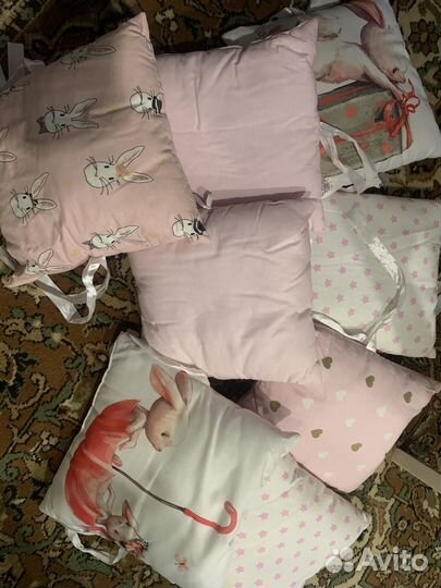 Бортики в кроватку бу