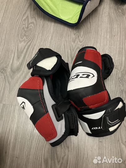 Защита голени хоккей ссм, защита для локтей