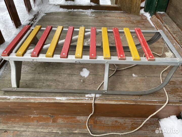 Детские санки советские