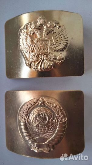 Бляхи латунные и ремни из натуральной кожи