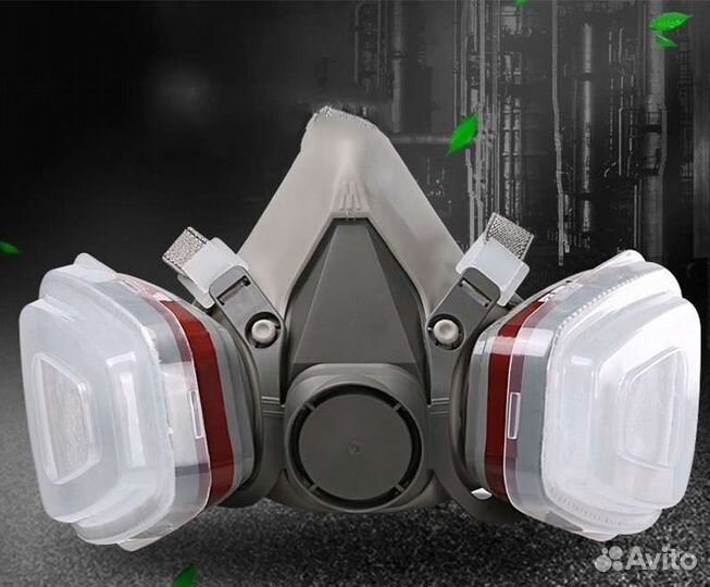 Маска-респиратор аналог 3М 6200 7502 6502