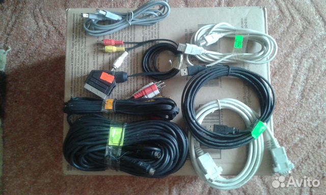 Кабели соединительные тв и рс