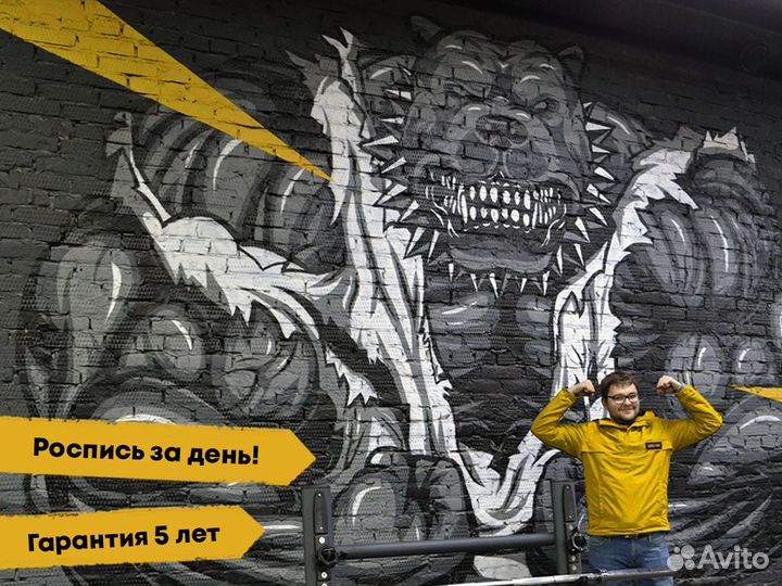 Роспись стен Ставрополь. Граффити. Художник