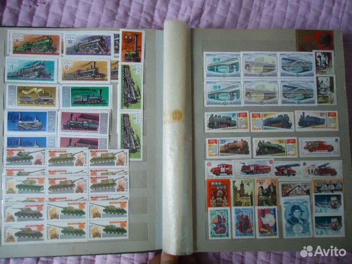 Марки чистые СССР альбом 1
