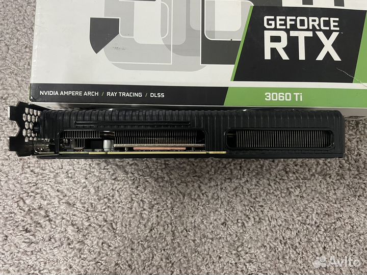 Видеокарта RTX3060ti palit dual oc