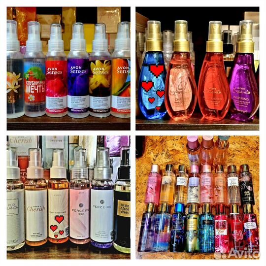 Парфюмированный Спрей для тела,VS,Oriflame,Avon