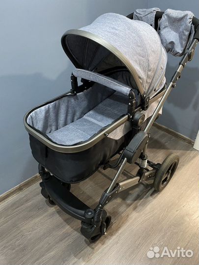 Коляска 2 в 1 luxmom