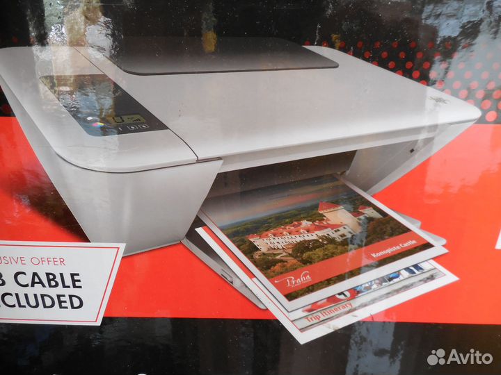 Цветной струйный принтер hp 2546