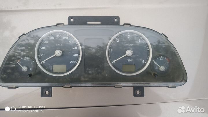 Приборная панель газ 31105 (синеглазка)