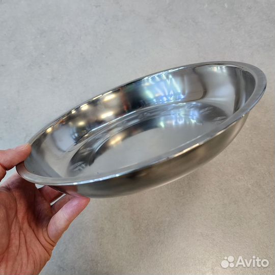 Миска (тарелка) d25см. (нерж.)