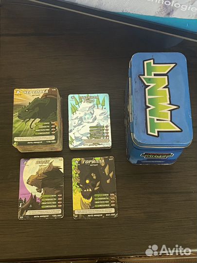 Карточки черепашки ниндзя 1 серия путь ниндзя