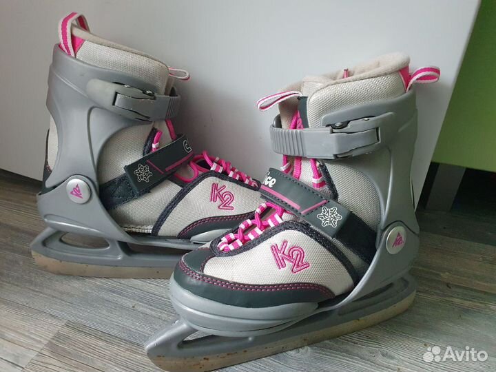 Коньки детские раздвижные K2 размер 32-37