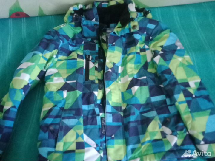 Куртка и штаны зимние-116