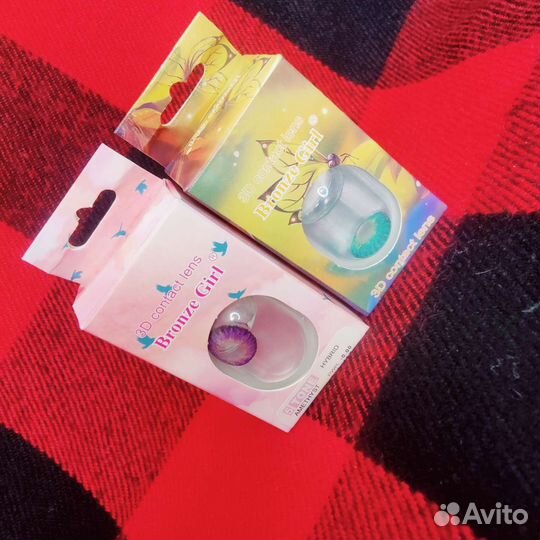 Линзы контактные цветные