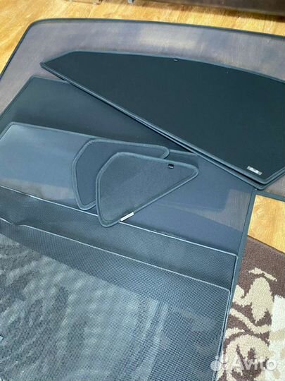 Каркасные шторки на nissan teana