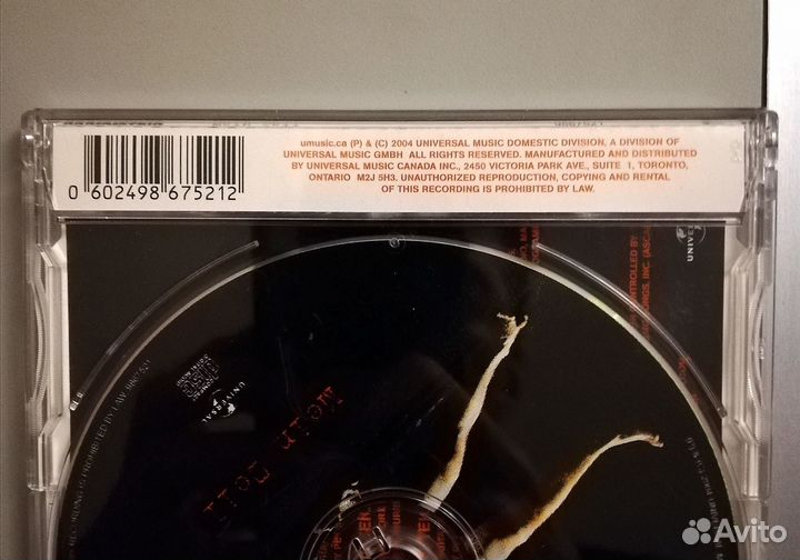 Rammstein – Mein Teil maxi-sigle 2004 Canada