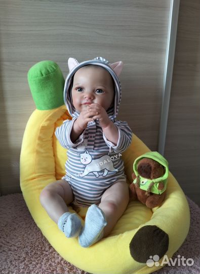 Кукла реборн, малыш Тобиах