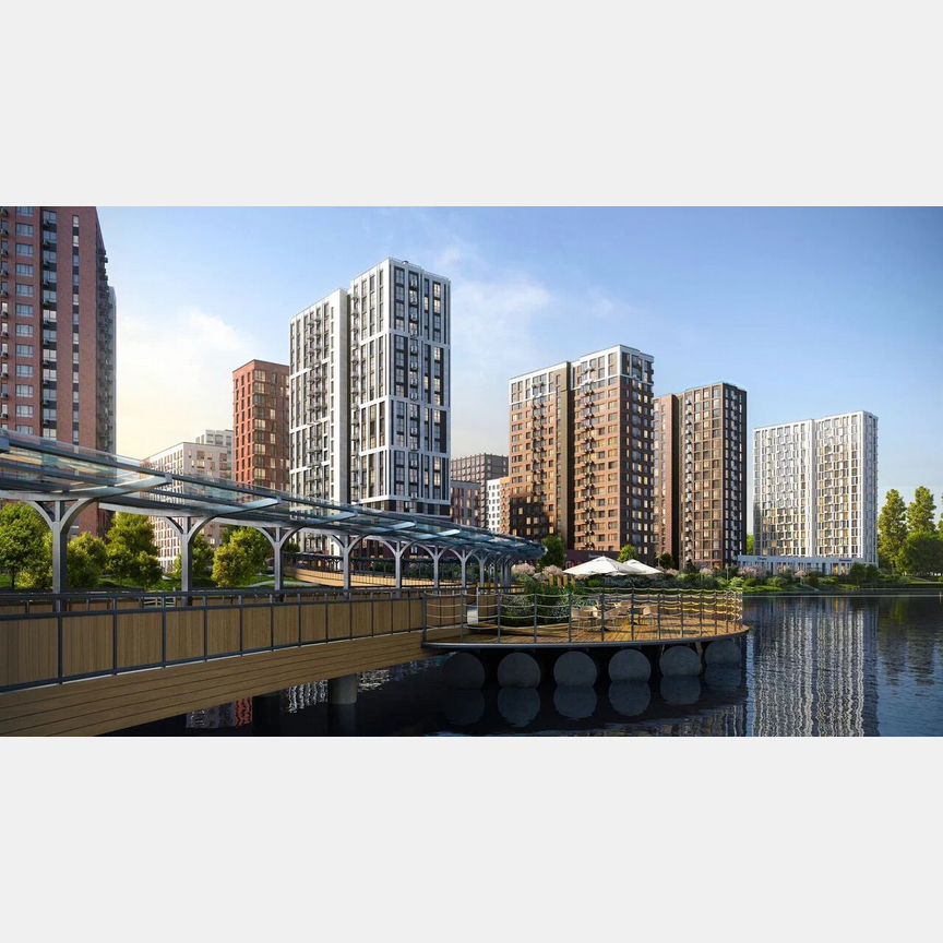 2-к. квартира, 41,5 м², 15/19 эт.