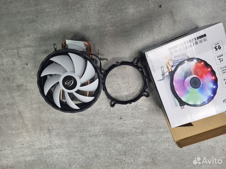 Кулер для процессора Башня RGB