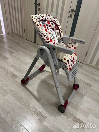 Стульчик для кормления chicco polly progress 5