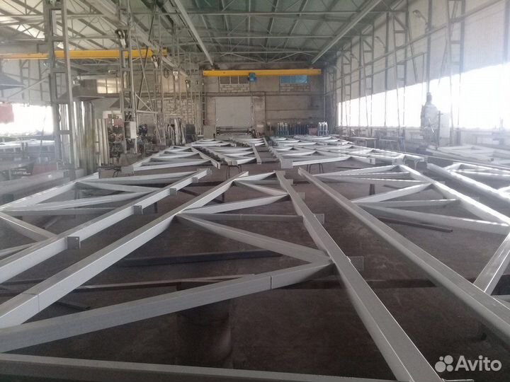 Изготовление и монтаж металлоконструкций