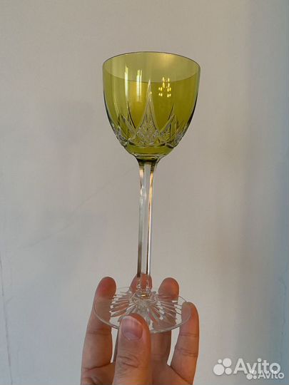 Baccarat фужер бокал цветной хрусталь сервиз